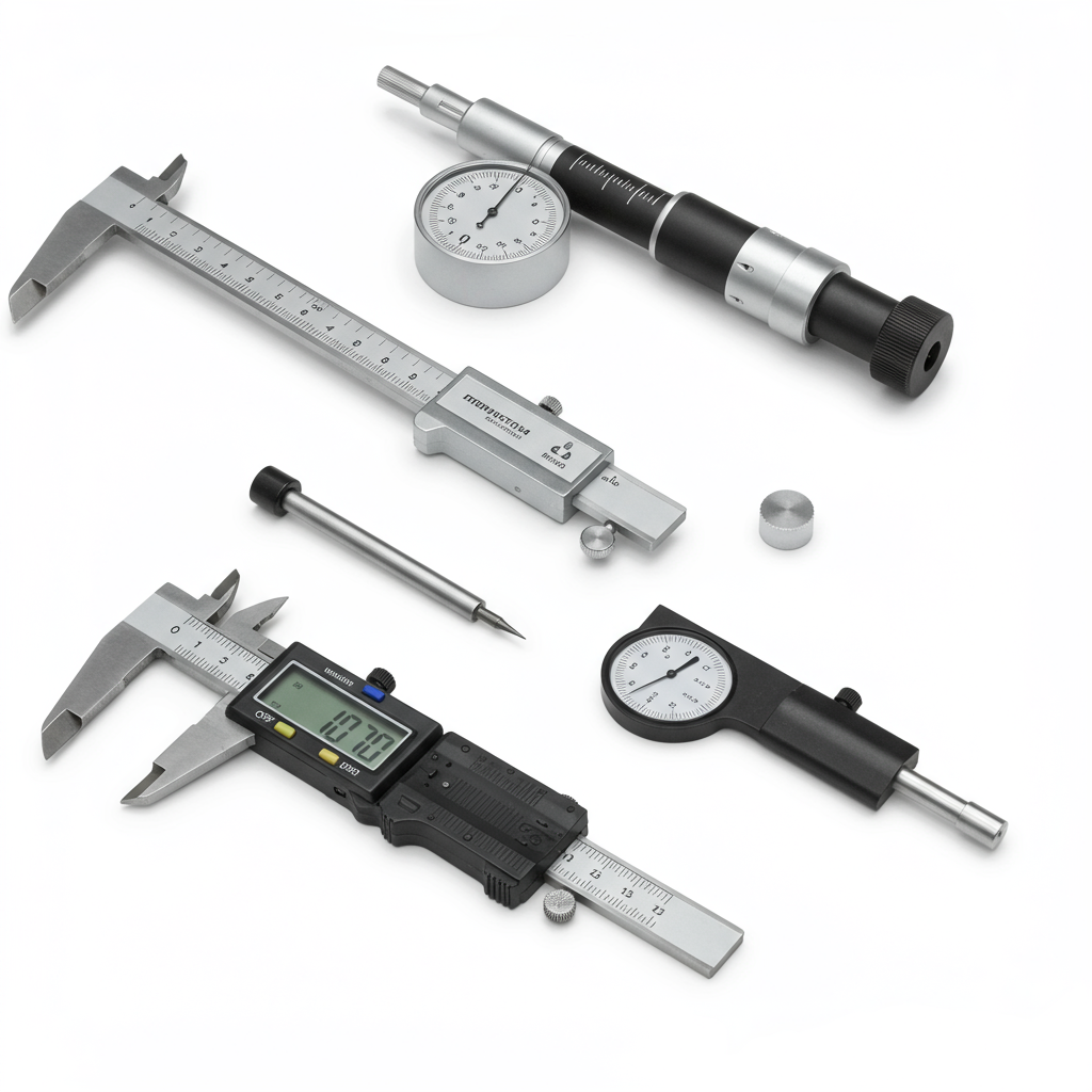 Precision measuring tools for quality control of CNC machined and turned parts at Shree Laxmi Engineering - High tolerance machining services